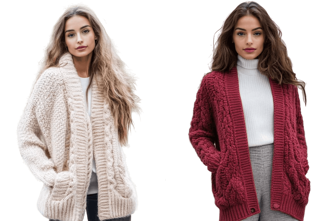 Clothing Cardigans Women - Hilstor