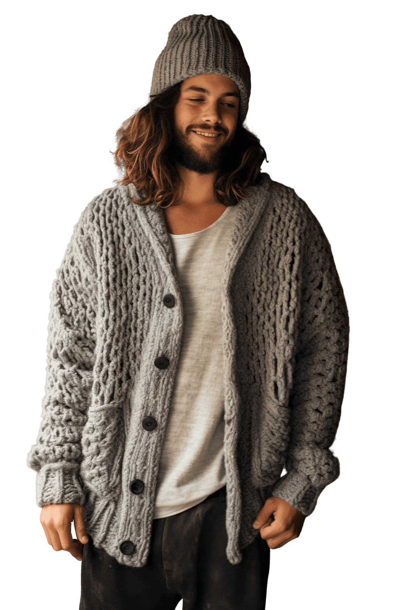 Clothing Cardigans Men - Hilstor