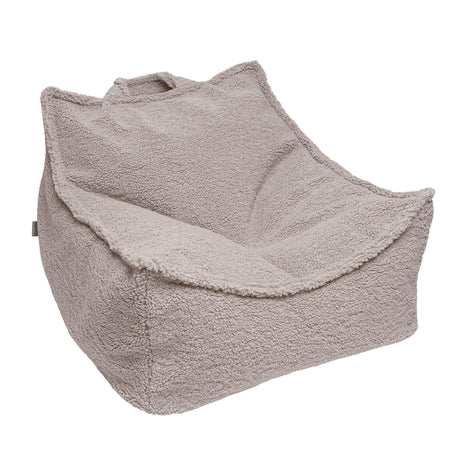 MeowBaby® Bearly Sako Bag – Grey | Stylish & Comfortable Pouf | Made in Europe - Hilstor
