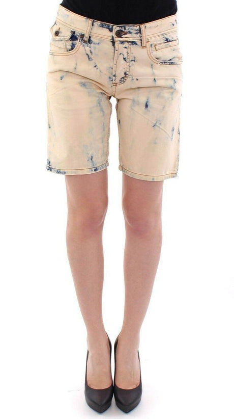 Dolce & Gabbana Blue Cotton Washed Jeans Shorts Pants - Hilstor