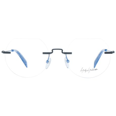 Yohji Yamamoto Gray Metal Glasses (Frames)
