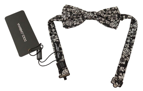 Dolce & Gabbana Multicolor Floral Adjustable Neck Papillon Bow Tie (Copy) - Hilstor