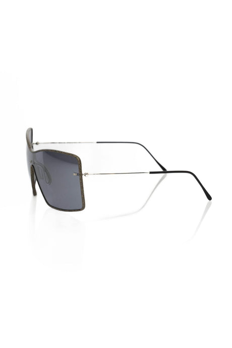 Frankie Morello Black Metallic Women Sunglass - Hilstor