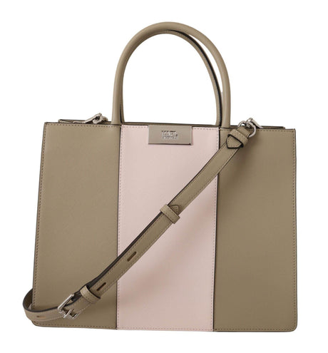 Karl Lagerfeld Elegant Sage Green Tote Shoulder Bag - Hilstor