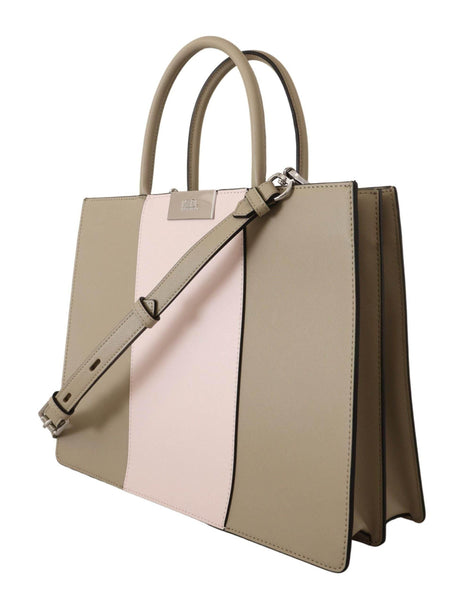 Karl Lagerfeld Elegant Sage Green Tote Shoulder Bag - Hilstor