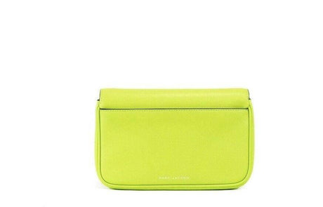 Marc Jacobs The J Marc Green Glow Smooth Leather Shoulder Crossbody Handbag - Hilstor