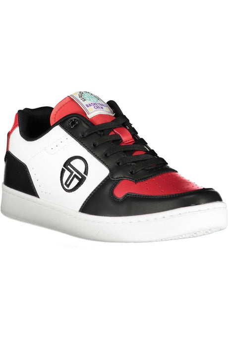 Sergio Tacchini Chic Contrasting Lace-Up Sports Sneakers - Hilstor