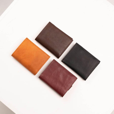 Men’s Leather Wallet 25-01 – Handmade in Europe, Genuine Leather, 15 Card Slots & Coin Pocket, 2-Year Warranty - Hilstor