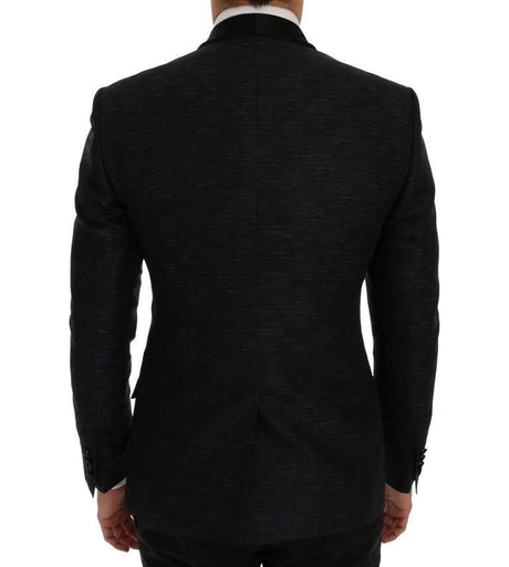 Dolce & Gabbana Blue MARTINI Slim 2 Piece Blazer - Hilstor