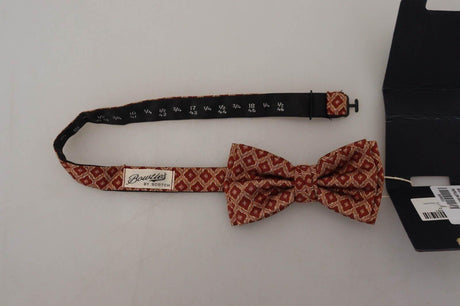 Scotch & Soda Multicolor Silk Adjustable Neck Papillon Men Bow Tie - Hilstor