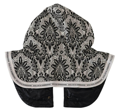 Dolce & Gabbana White Floral Whole Head Wrap One Size Cotton Hat - Hilstor