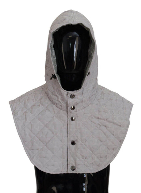 Dolce & Gabbana White Quilted Whole Head Wrap One Size Nylon Hat - Hilstor