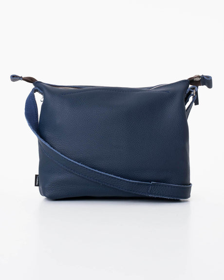 Anet L Shoulder Bag – Dark Blue, Handmade & Eco-Friendly, Made in Europe | Durable & Unique Design - Hilstor