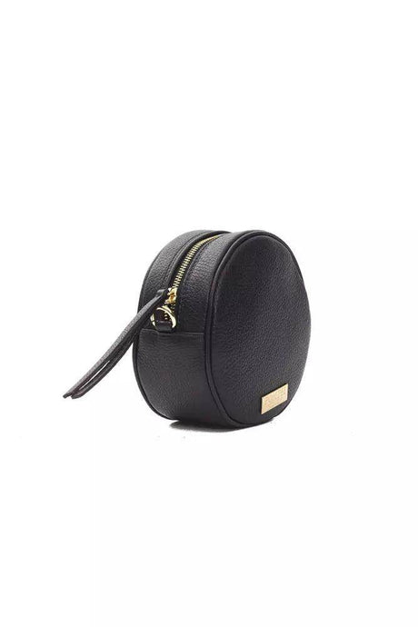 Pompei Donatella Gray Leather Women Crossbody Bag - Hilstor
