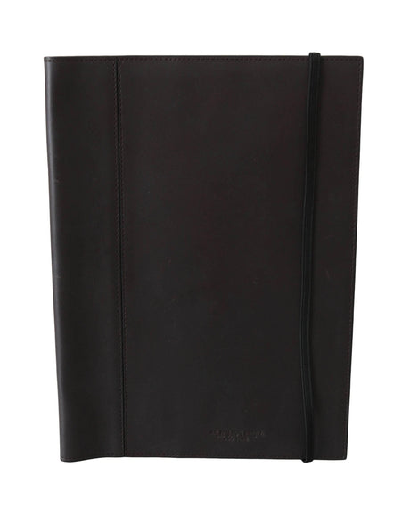 A.G. Spalding & Bros Black Leather Bifold Travel Holder Logo Wallet - Hilstor