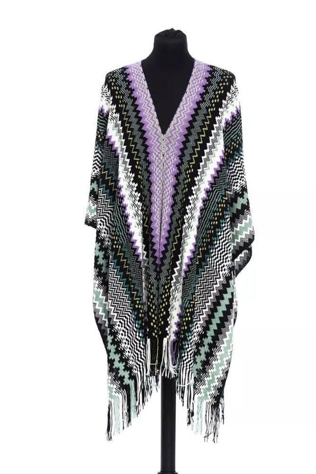 Missoni Multicolor Wool Women Poncho - Hilstor