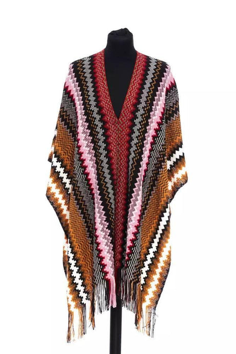 Missoni Multicolor Wool Women Poncho - Hilstor