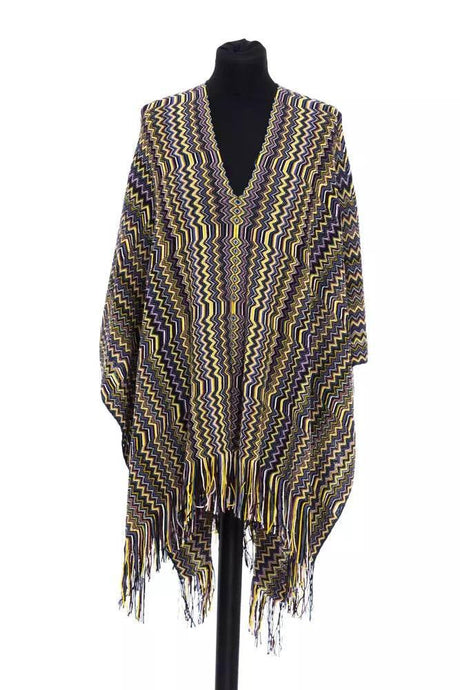 Missoni Multicolor Wool Women Poncho - Hilstor