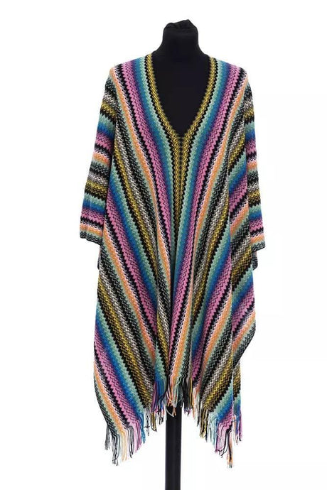 Missoni Multicolor Wool Women Poncho - Hilstor