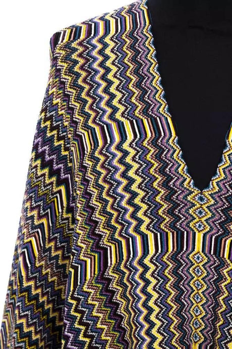 Missoni Multicolor Wool Women Poncho - Hilstor