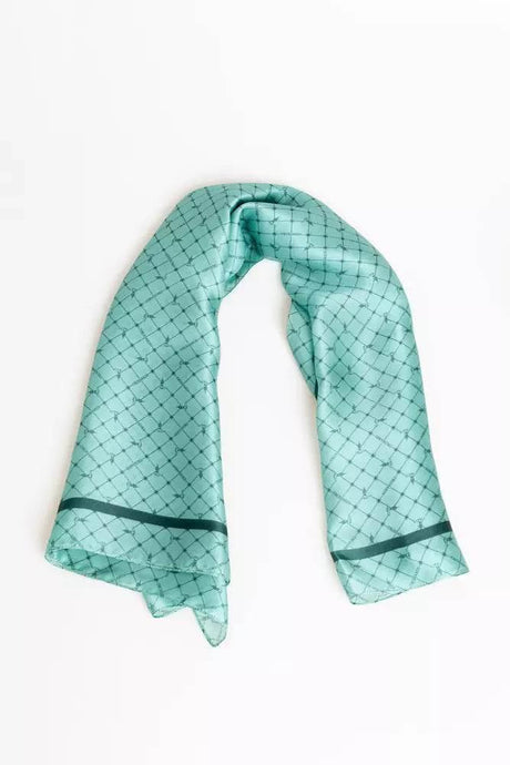 Trussardi Light Blue Silk Women Scarf - Hilstor