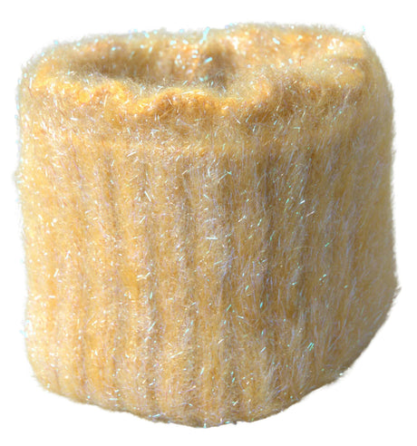 Dolce & Gabbana Yellow Polyester Mohair Fiber Neck Wrap Scarf - Hilstor