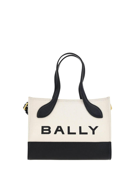 Bally Chic Contrast Mini Leather Handbag - Hilstor