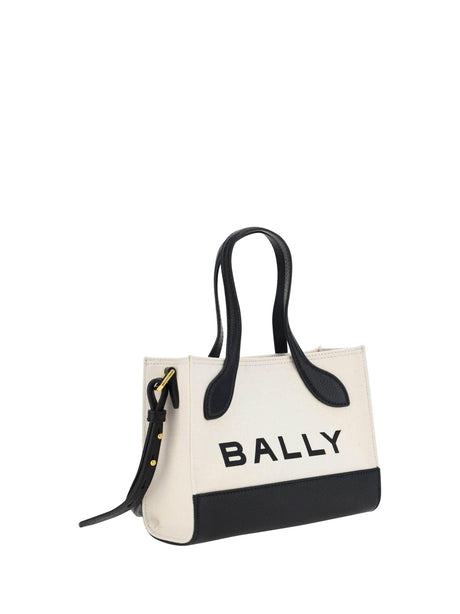 Bally Chic Contrast Mini Leather Handbag - Hilstor