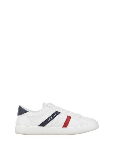 Moncler Elegant White Monaco M Men's Sneakers - Hilstor