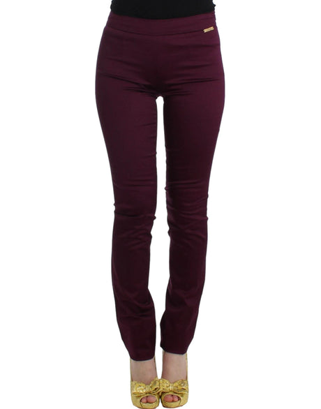 John Galliano Purple slim fit pants - Hilstor