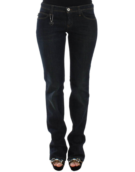 Costume National Blue Slim Fit Jeans - Hilstor