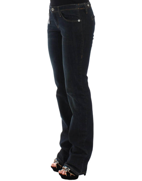Costume National Blue Slim Fit Jeans - Hilstor