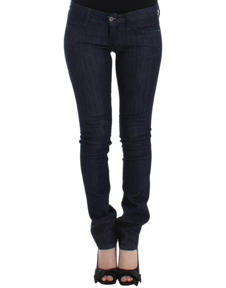 Costume National Blue skinny leg jeans - Hilstor