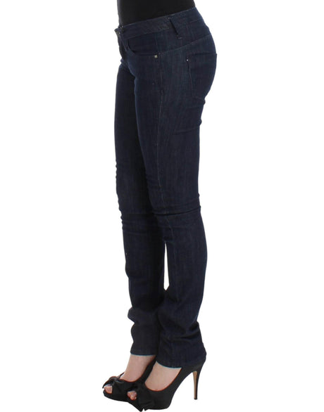 Costume National Blue skinny leg jeans - Hilstor