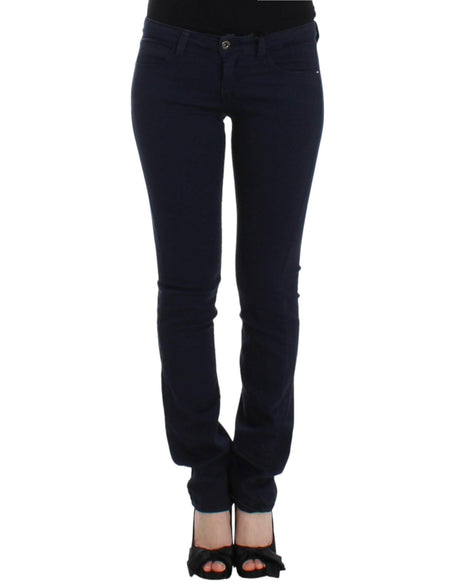 Costume National Blue straight leg jeans - Hilstor