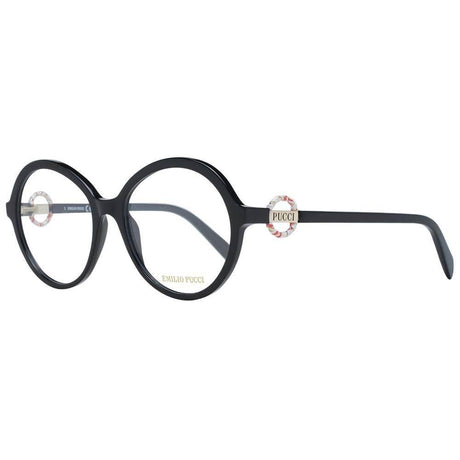 Emilio Pucci Black Women Glasses Frame - Hilstor