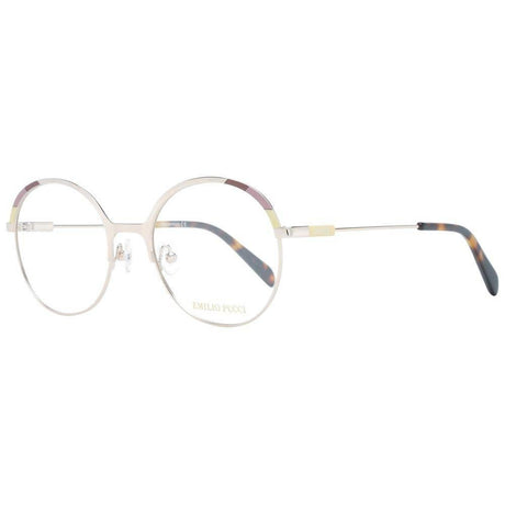 Emilio Pucci Gold Women Glasses Frame - Hilstor