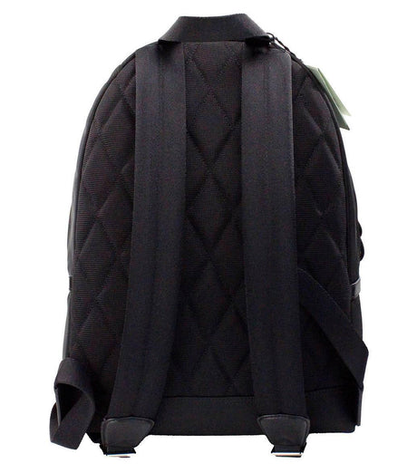 Burberry Abbeydale Branded Stamp Black Nylon Backpack Shoulder Bookbag - Hilstor