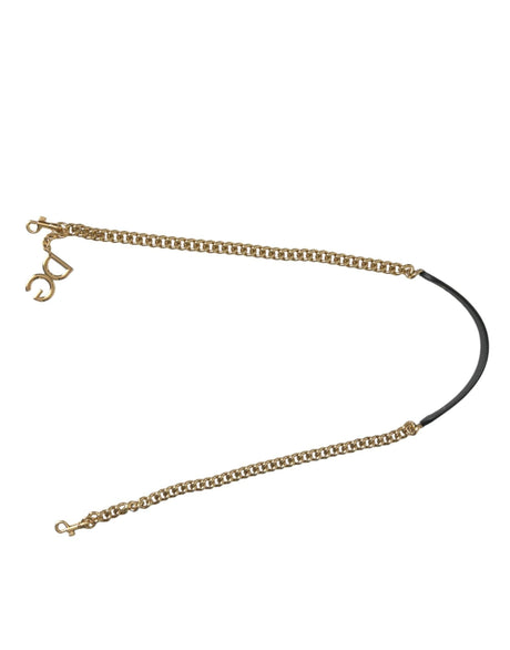 Dolce & Gabbana Brown Leopard Handbag Accessory Shoulder Strap - Hilstor
