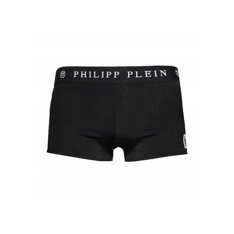 Philipp Plein Black Polyamide Men's Swimwear - Hilstor