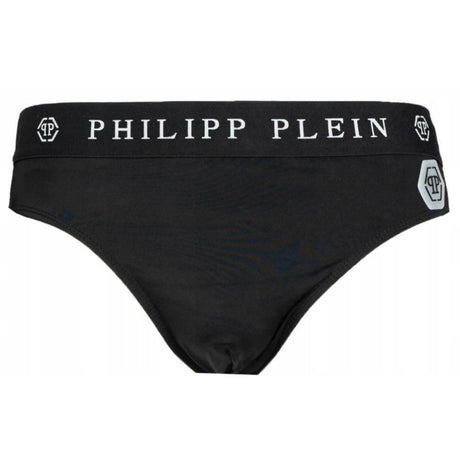 Philipp Plein Black Polyamide Men Swimwear - Hilstor