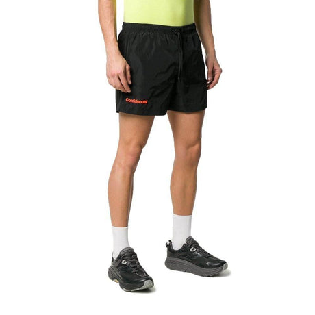 Marcelo Burlon Black Polyamide Men Swimwear - Hilstor