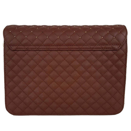 Baldinini Trend Brown Calfskin Women Crossbody Bag - Hilstor