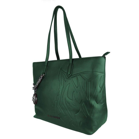 Plein Sport Green Polyethylene Women Shoulder Bag - Hilstor
