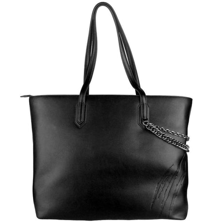 Plein Sport Black Polyethylene Women Shoulder Bag - Hilstor