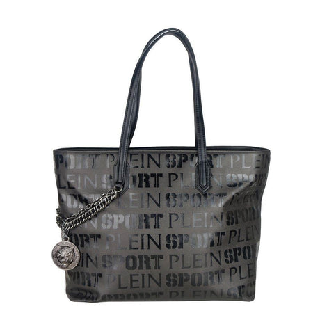 Plein Sport Black Polyester Women Shoulder Bag - Hilstor