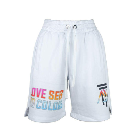 Diego Venturino White Cotton Women Shorts - Hilstor
