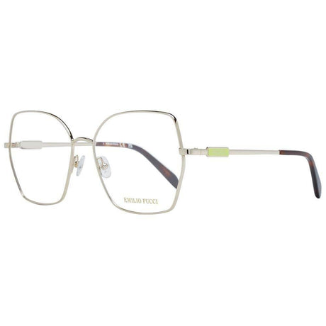 Emilio Pucci Gold Women Glasses Frame - Hilstor