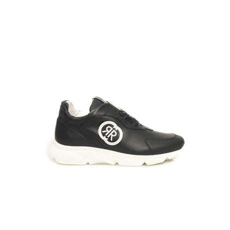Cerruti 1881 Blue Leather Men Sneaker - Hilstor