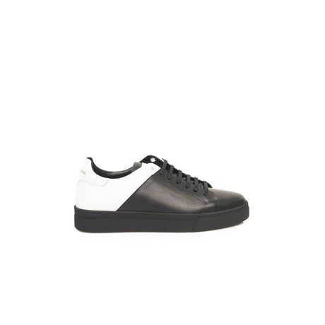 Cerruti 1881 Black Cowhide Men Sneaker - Hilstor